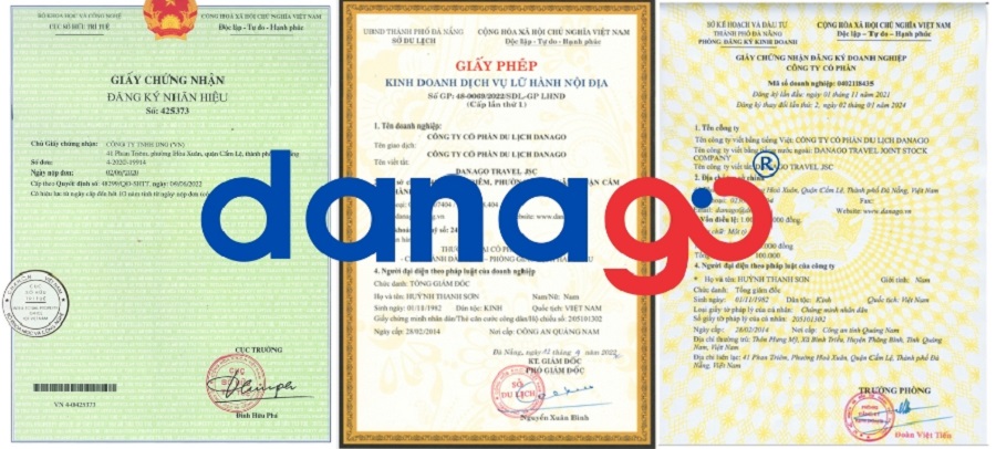 Giấy tờ pháp lý của Danago minh bạch