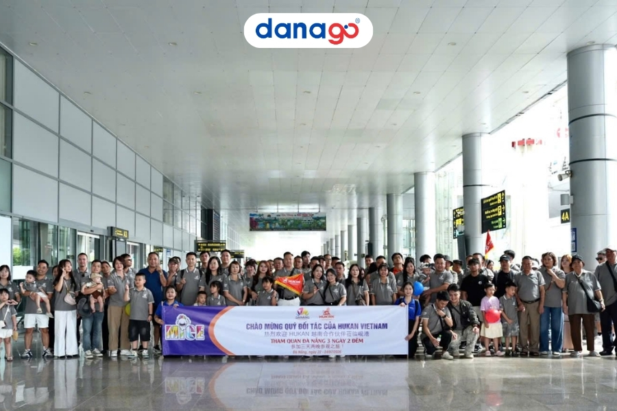 Đón đoàn 300 khách của DANAGO tham quan Đà Nẵng