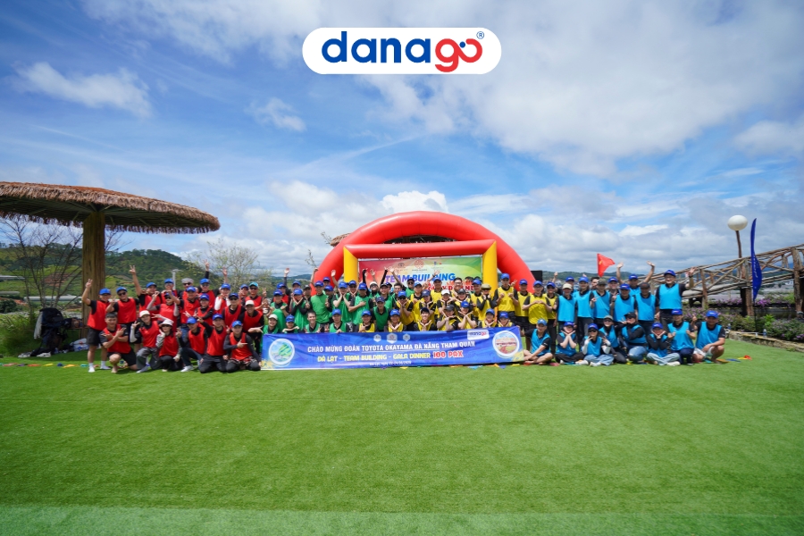 DANAGO tổ chức Teambuilding cho đoàn Toyota 100 khách DANAGO tổ chức Teambuilding cho đoàn Toyota 100 khách