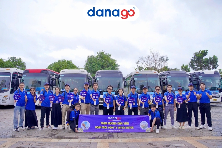 Đội ngũ hướng dẫn viên của công ty du lịch DANAGO
